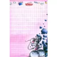 Feuille Diddl format A6 n°158