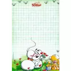 Feuille Diddl format A6 n°159