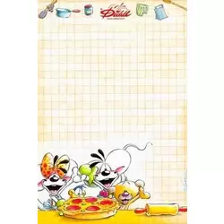 Feuille Diddl format A6 n°161