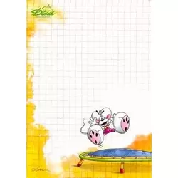 Feuille Diddl format A6 n°166