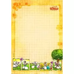 Feuille Diddl format A6 n°172