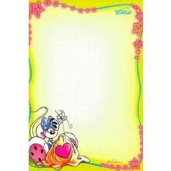 Feuille Diddl format A6 n°202