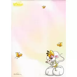Feuille Diddl format A6 n°212