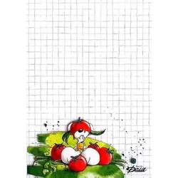 Feuille Diddl format A6 n°41