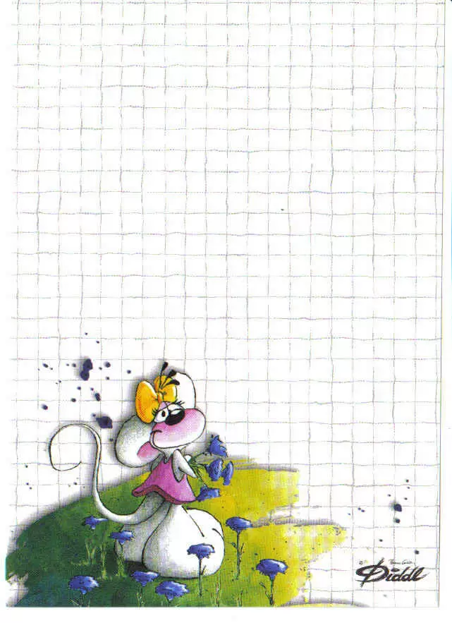A6 Sheets - Feuille Diddl format A6 n°53