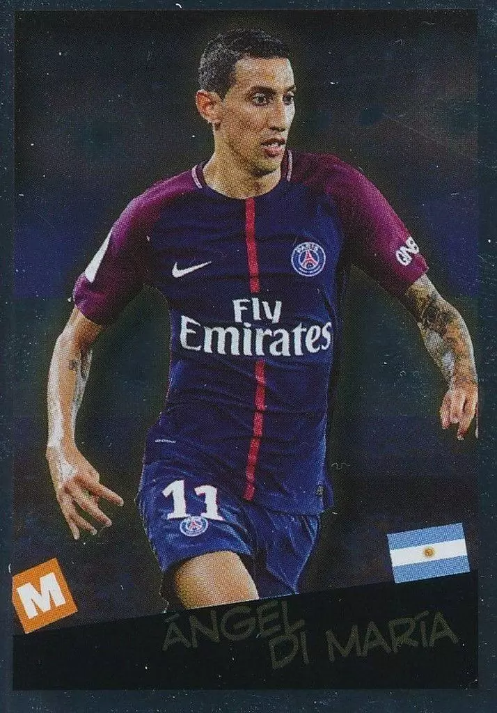 Foot 2017-18 : Championnat de France - Ángel Di María - La Planète Ligue 1 Conforama