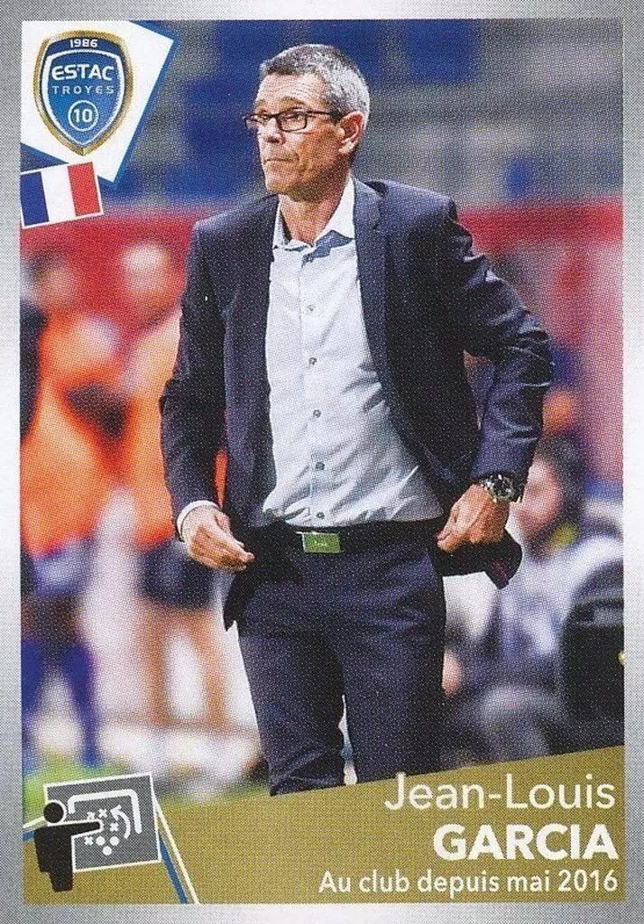Foot 2017-18 : Championnat de France - Jean-Louis Garcia - ESTAC Troyes