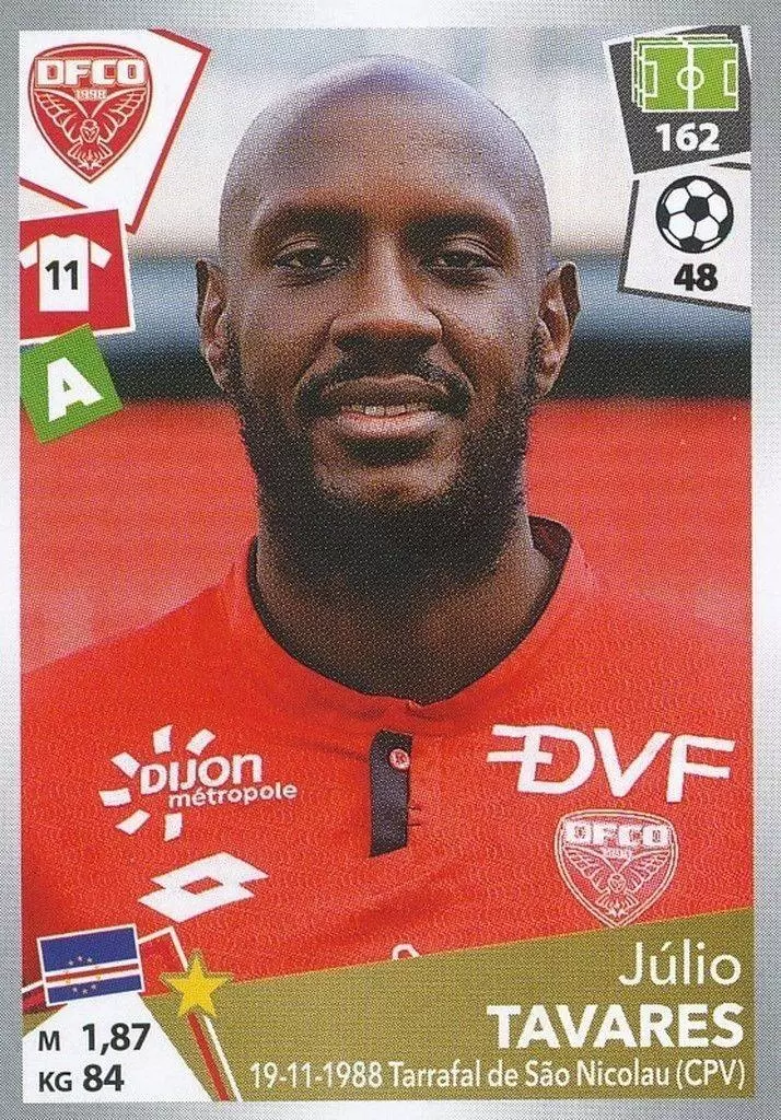 Foot 2017-18 : Championnat de France - Júlio Tavares - Dijon FCO