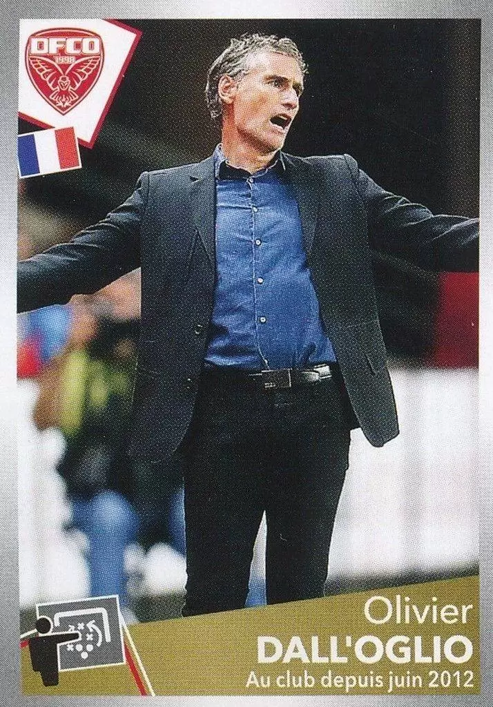 Foot 2017-18 : Championnat de France - Olivier Dall\'oglio - Dijon FCO