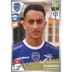 Saîf-Eddine Khaoui - ESTAC Troyes