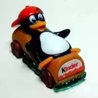 Pingouin en voiture