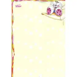 Feuille de papier à lettre Diddl n°243