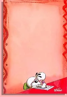 PAL - Feuille de papier à lettre Diddl n°99