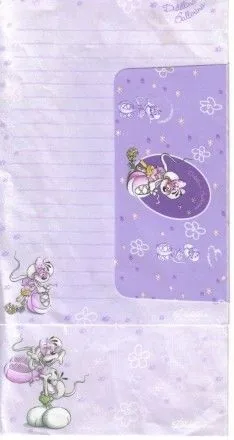 Dopisní Papír SE - Feuille de papier à lettre Diddl Hors-série n°1