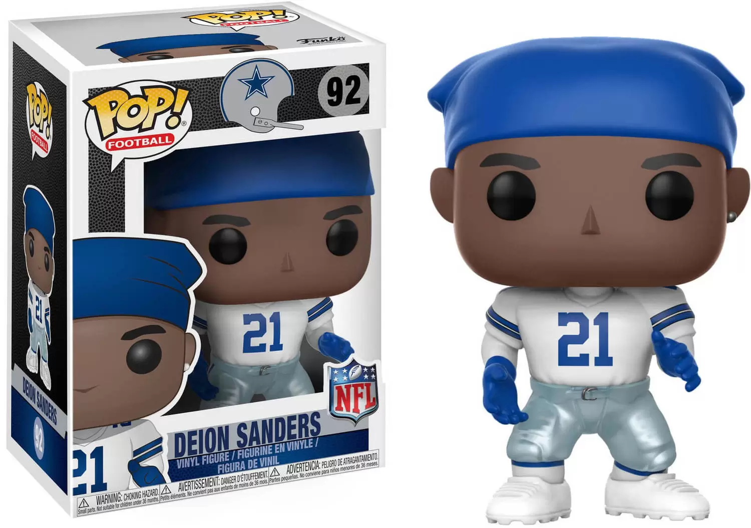 POP! Football (NFL) - NFL: Dallas Cowboys - Deion Sanders