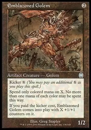 Apocalypse - Golem blasonné