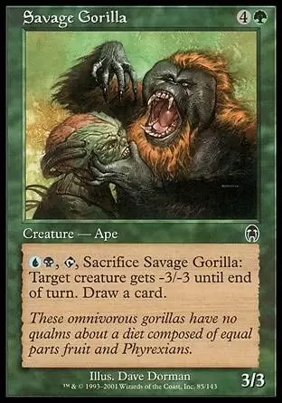 Apocalypse - Gorille sauvage