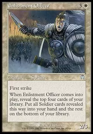 Apocalypse - Officier de recrutement