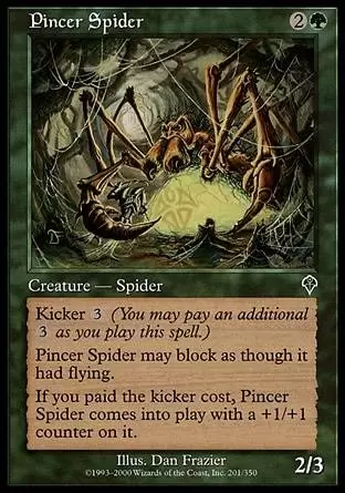 Invasion - Araignée à pinces