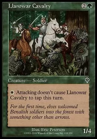 Invasion - Cavalerie de Llanowar
