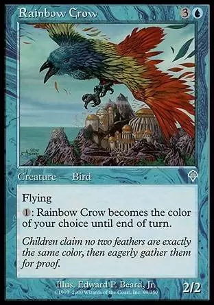 Invasion - Corbeau de l\'arc-en-ciel