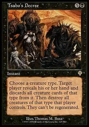 Invasion - Décret de Tsabo