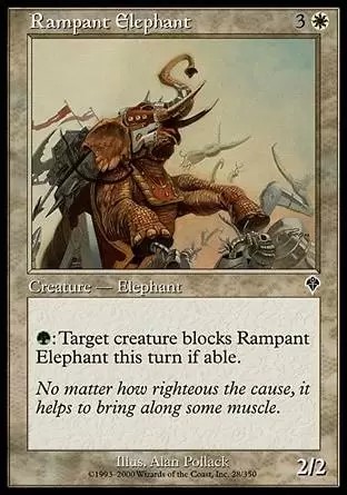 Invasion - Éléphant déchaîné