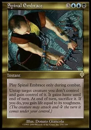 Invasion - Étreinte spinale