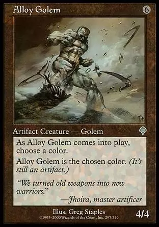 Invasion - Golem d\'alliage