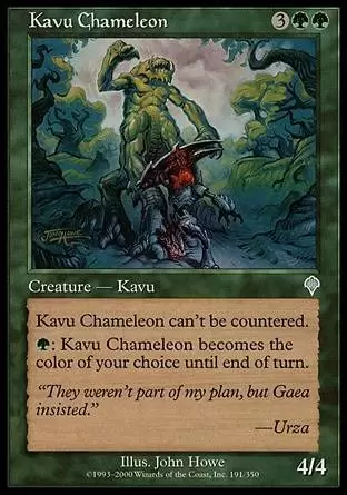 Invasion - Kavru caméléon
