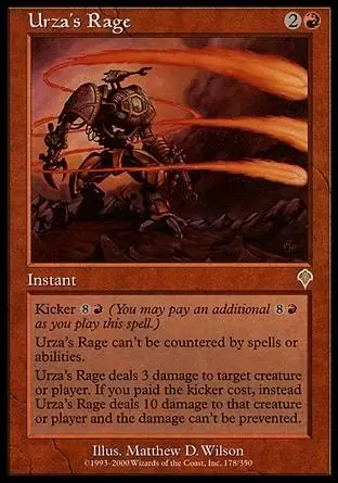 Invasion - Rage selon Urza