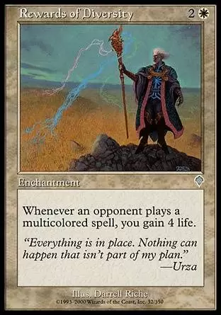 Invasion - Récompenses de la diversité