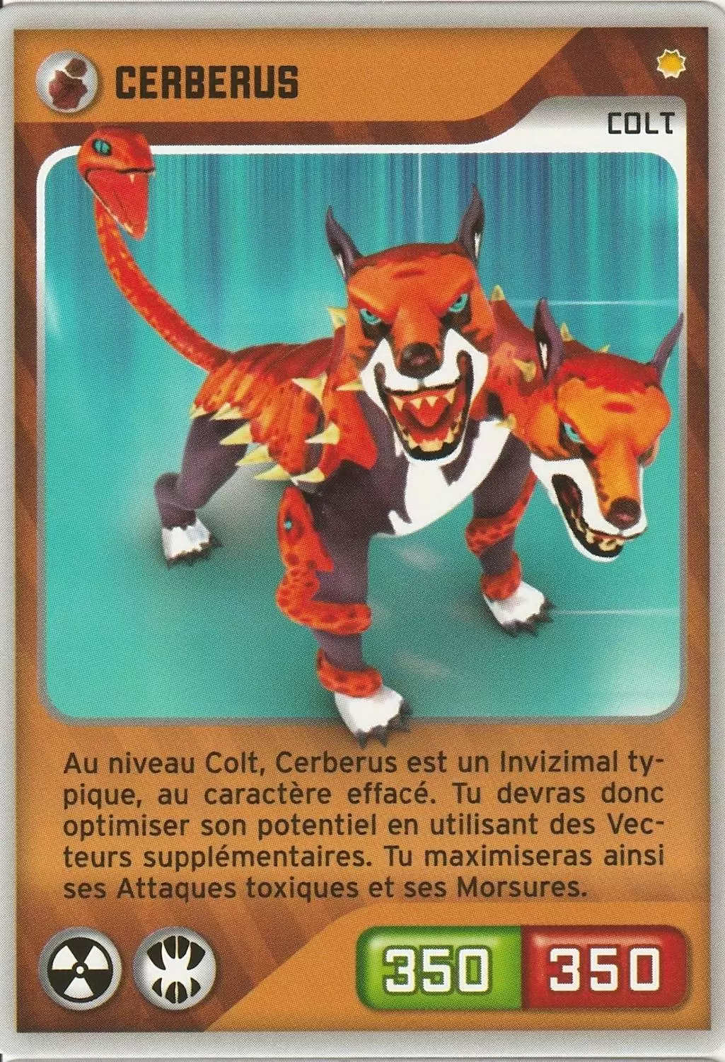 Invizimals - Défis Cachés - Cerberus Colt