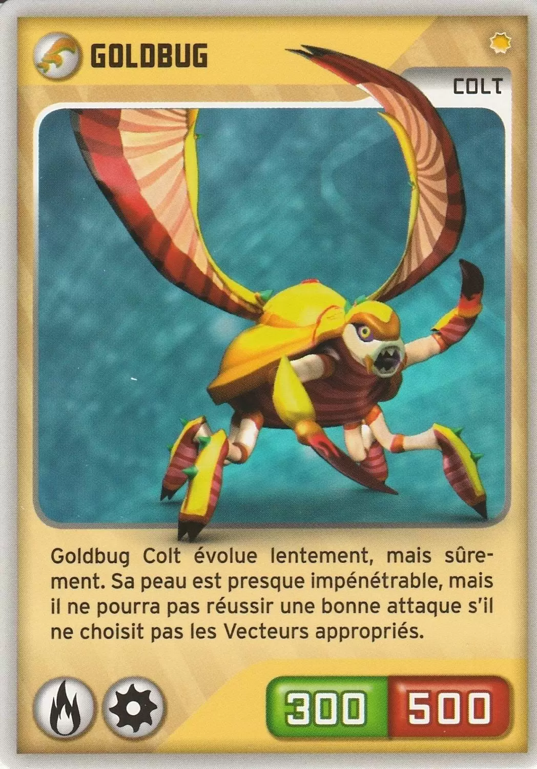Invizimals - Défis Cachés - Goldbug Colt