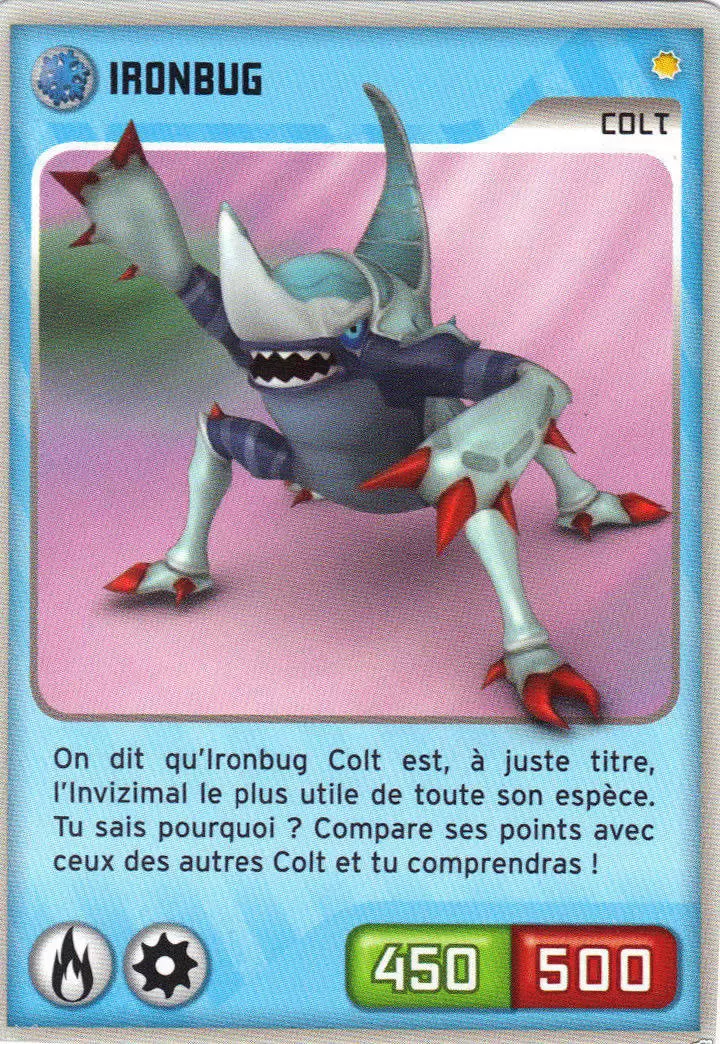 Invizimals - Défis Cachés - Ironbug Colt