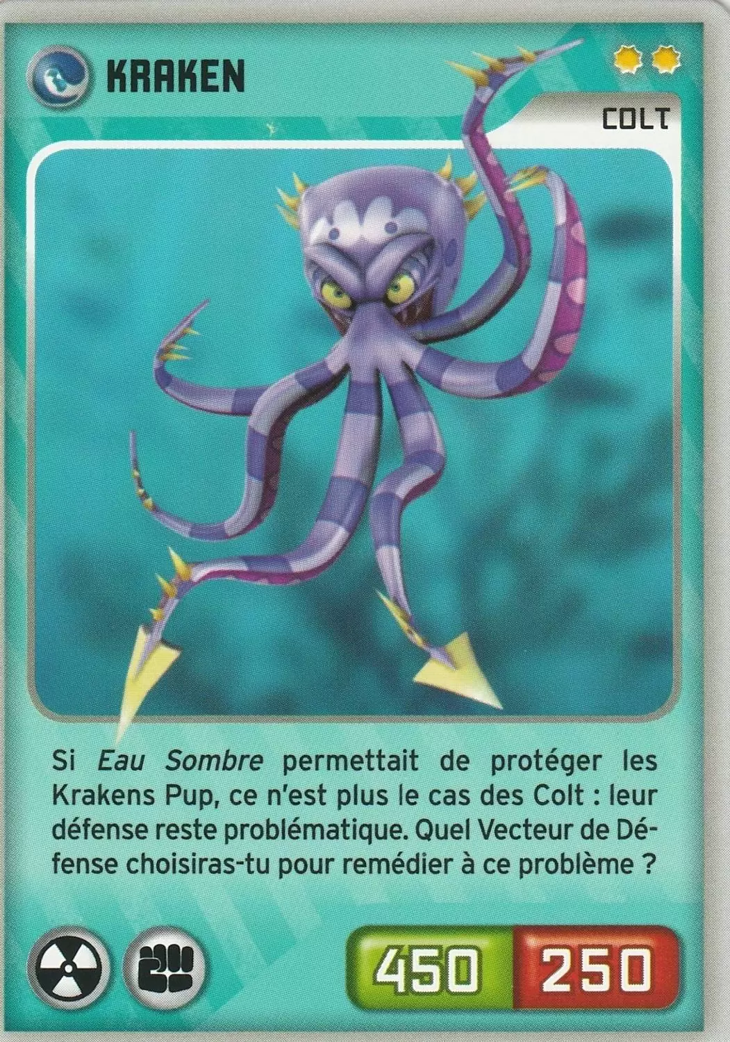 Invizimals - Défis Cachés - Kraken Colt