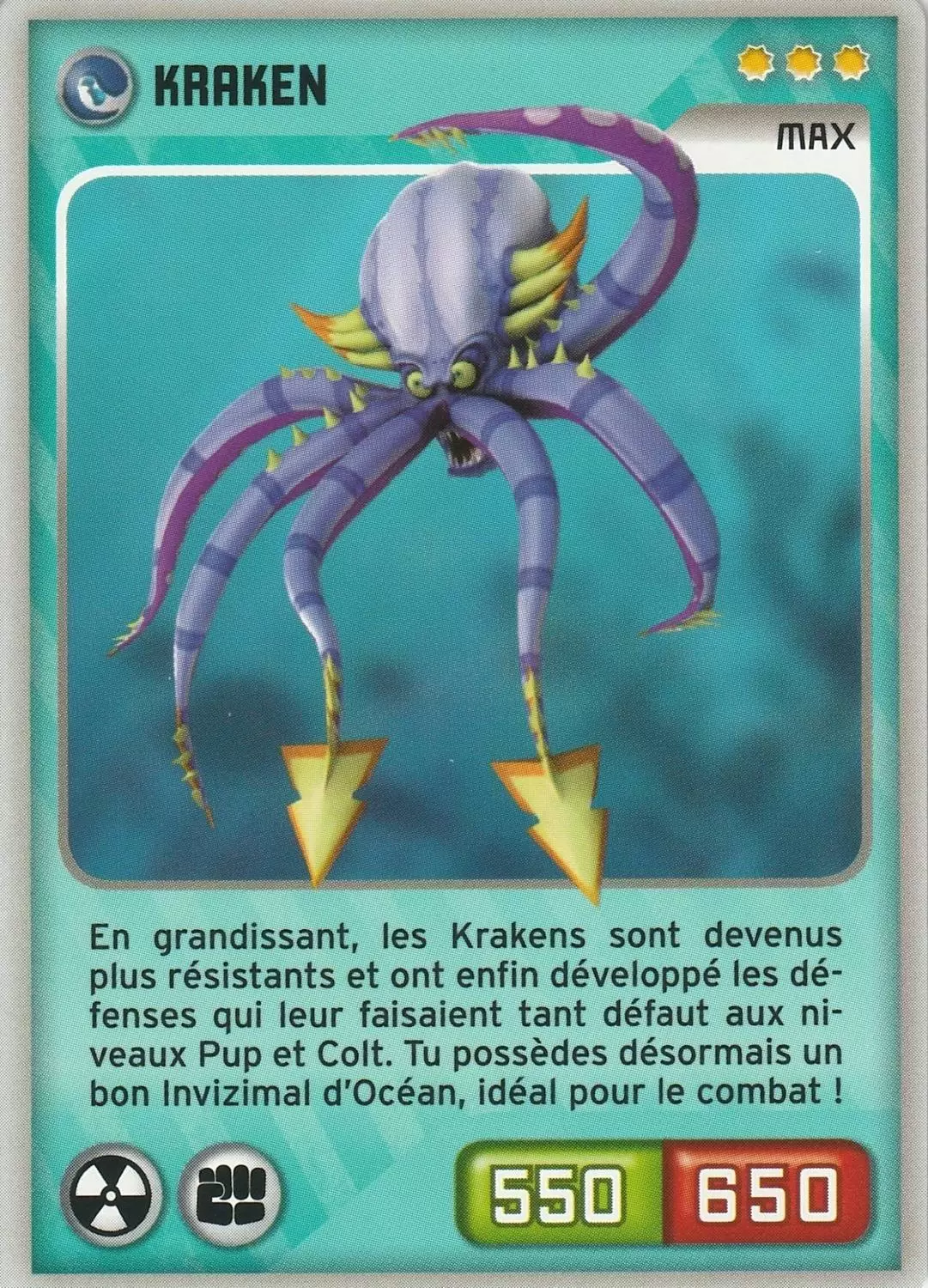 Invizimals - Défis Cachés - Kraken Max