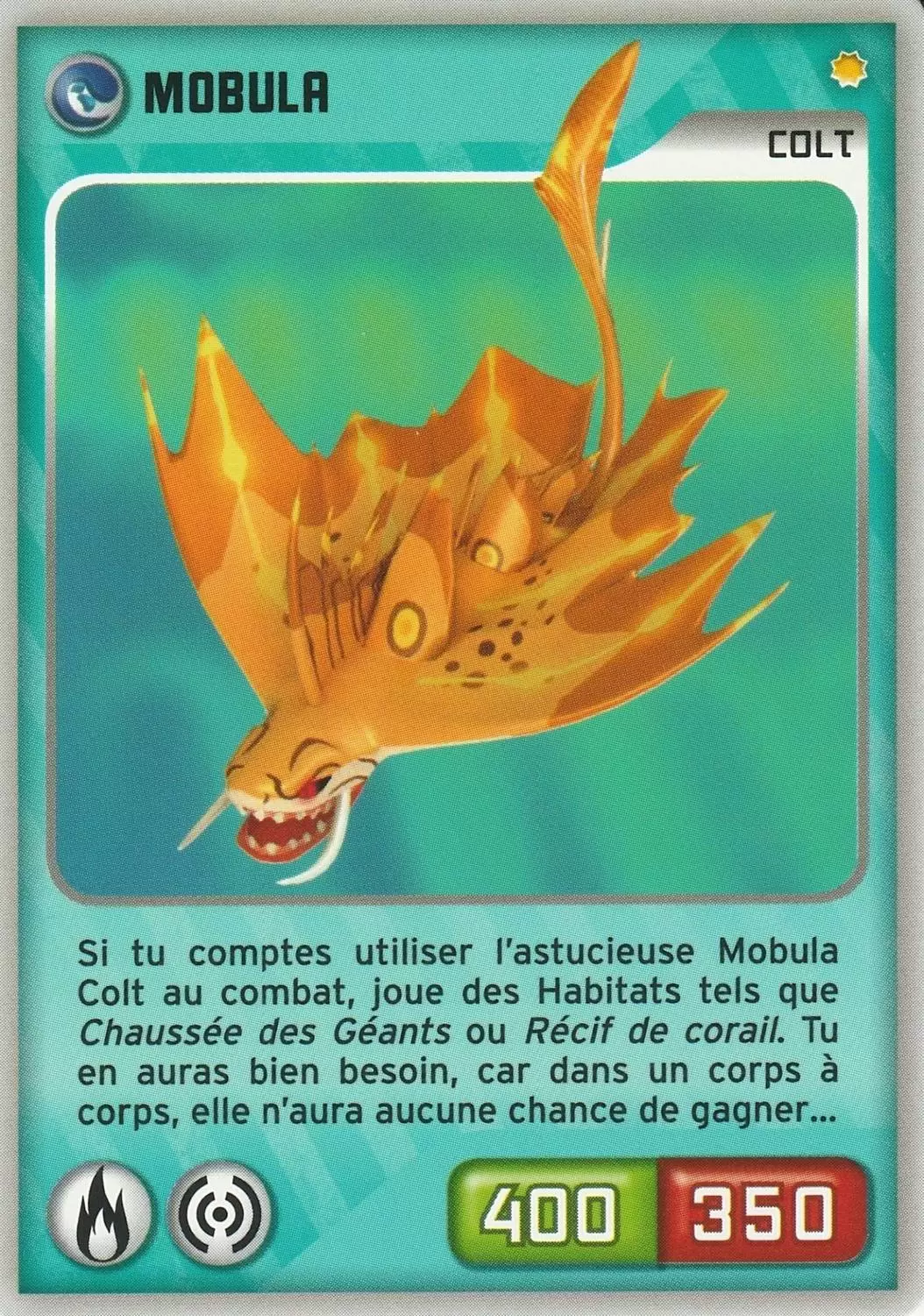 Invizimals - Défis Cachés - Mobula Colt