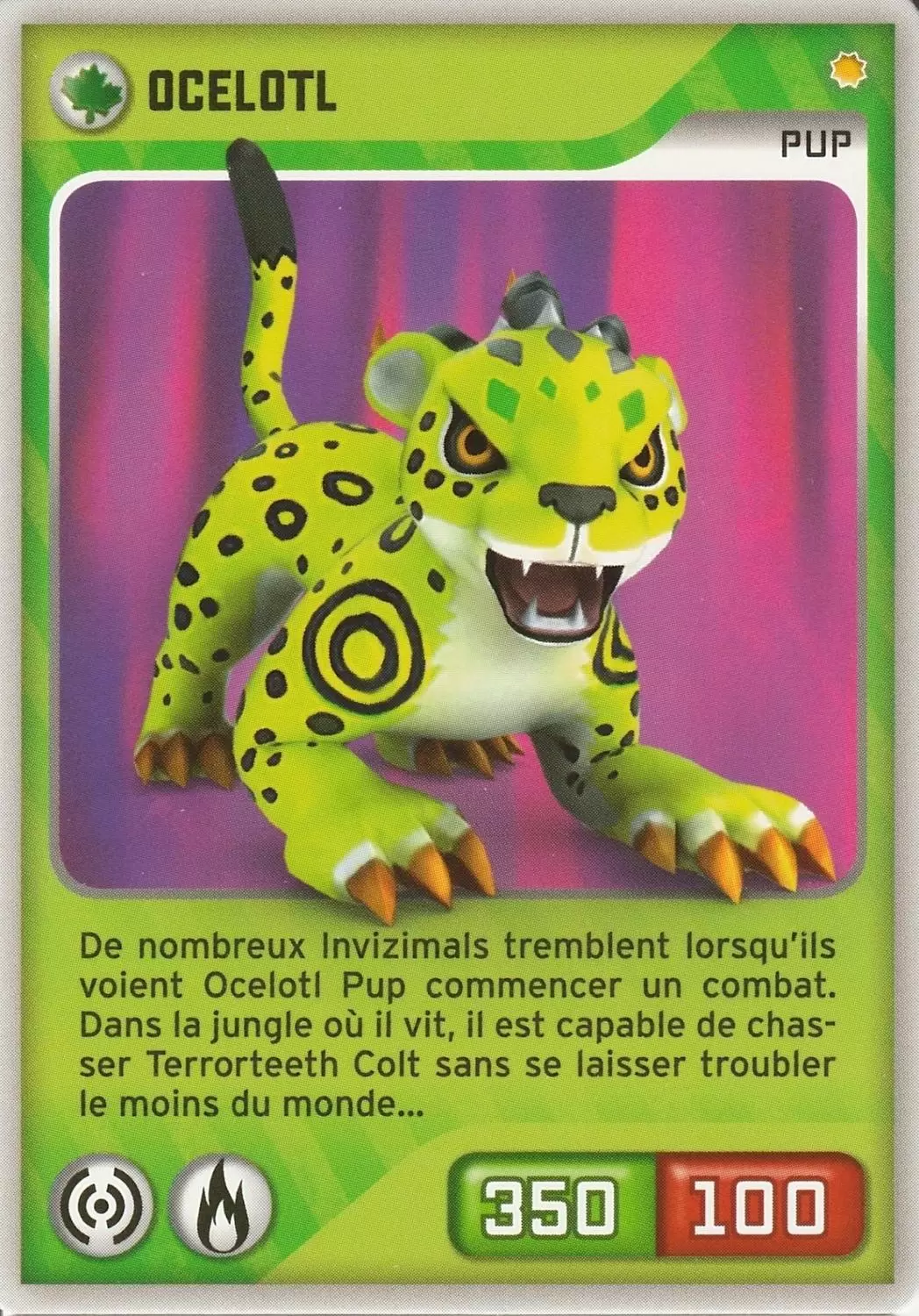 Invizimals - Défis Cachés - Ocelotl Pup
