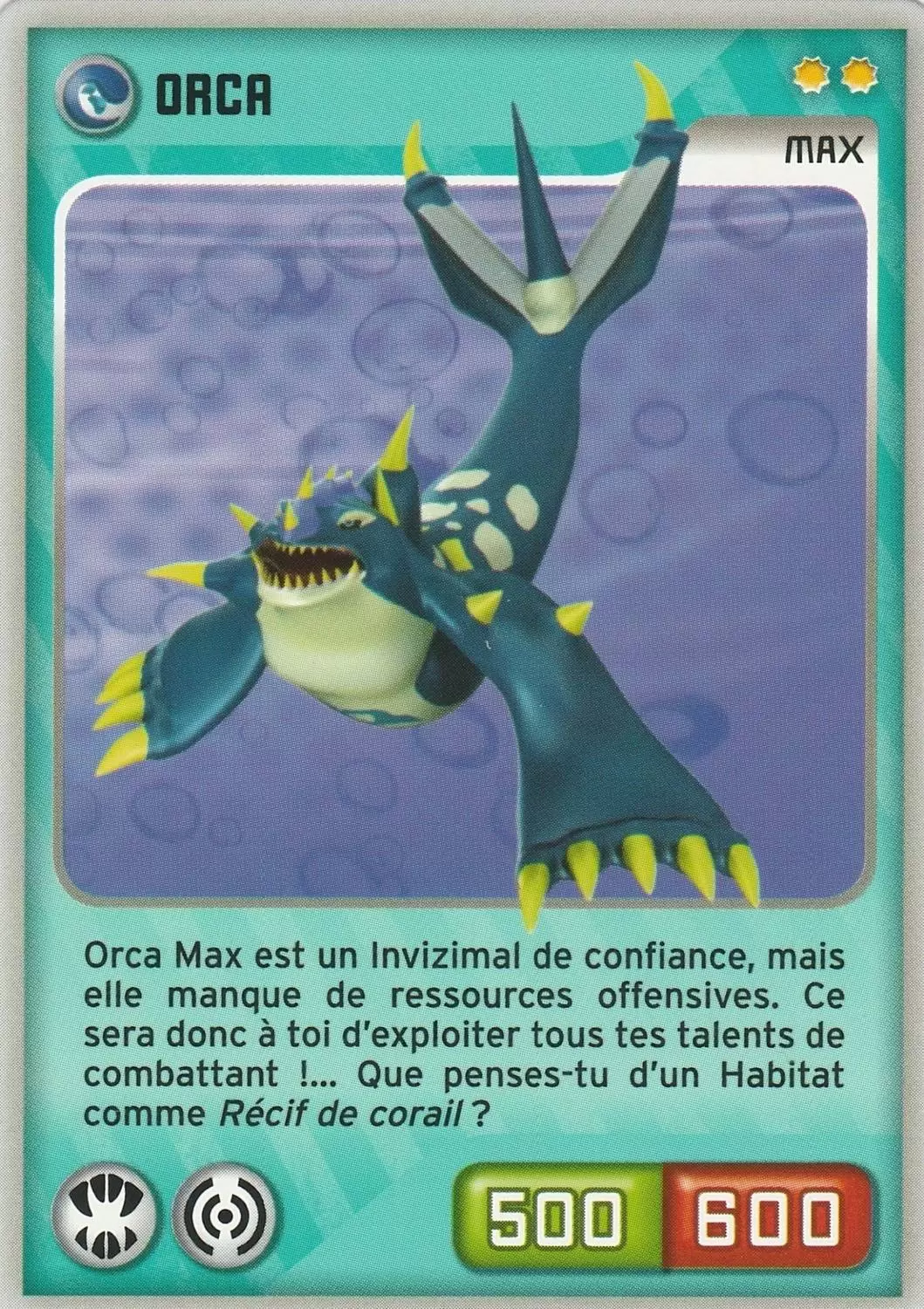 Invizimals - Défis Cachés - Orca Max