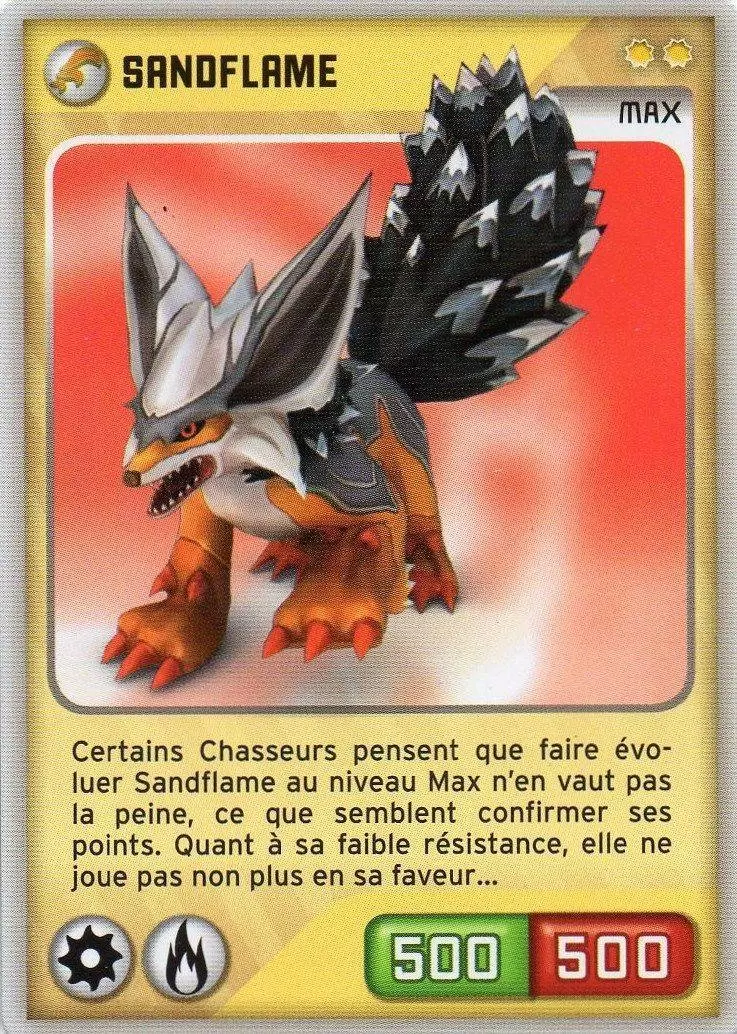 Invizimals - Défis Cachés - Sandflame Max