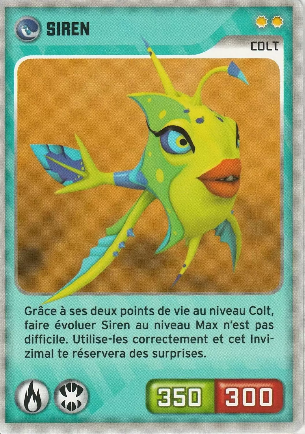 Invizimals - Défis Cachés - Siren Colt