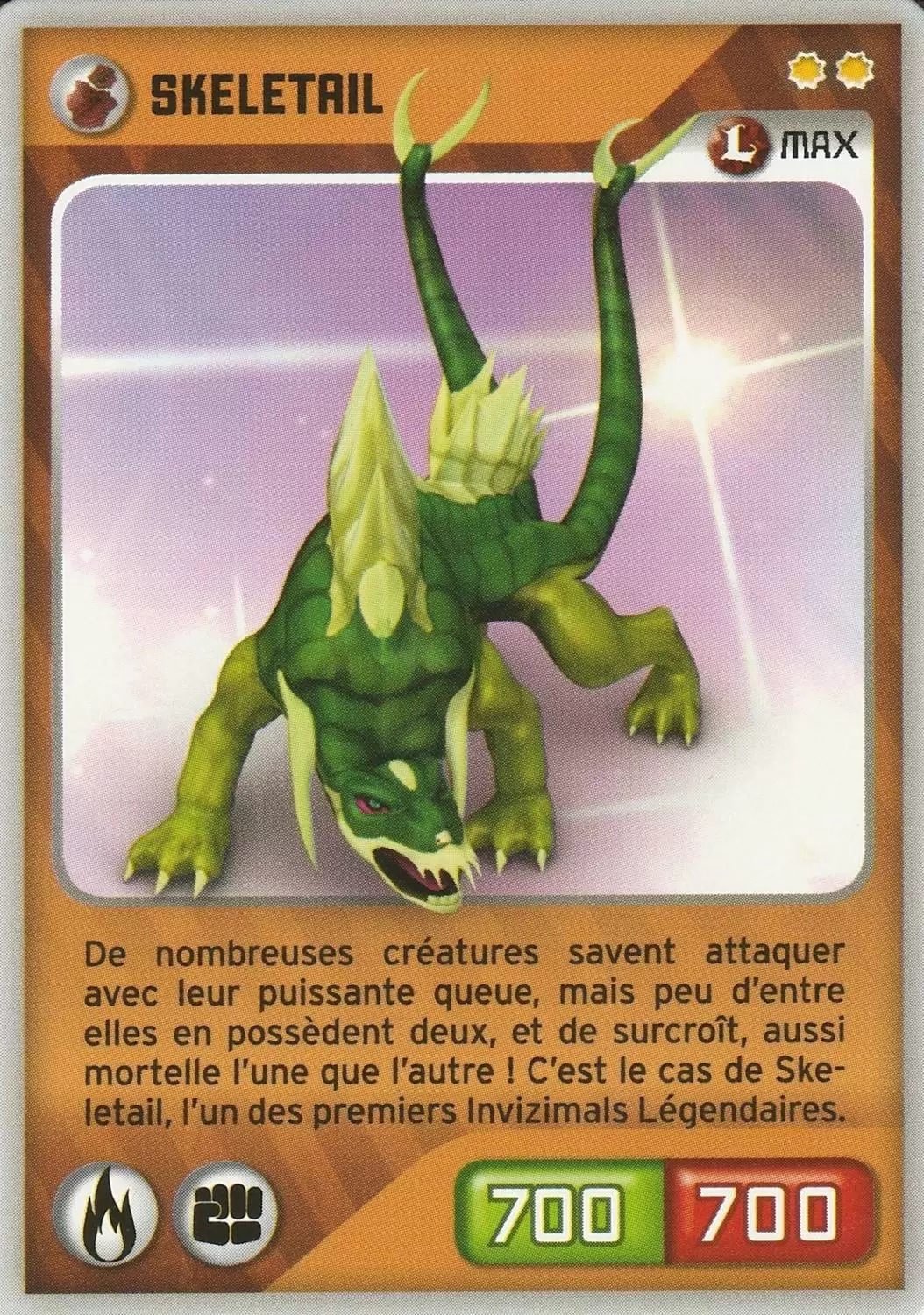 Invizimals - Défis Cachés - Skeletail Max