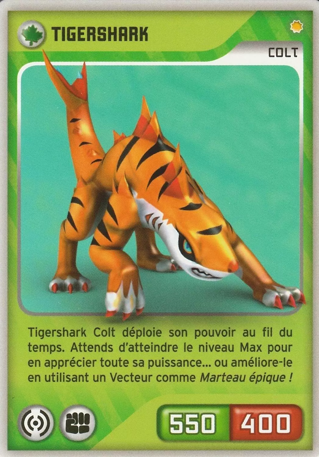 Invizimals - Défis Cachés - Tigershark Colt
