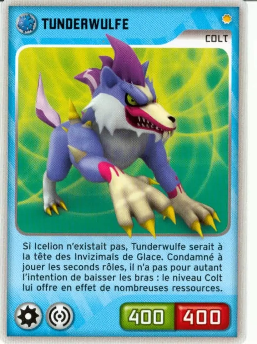 Invizimals - Défis Cachés - Tunderwulfe Colt