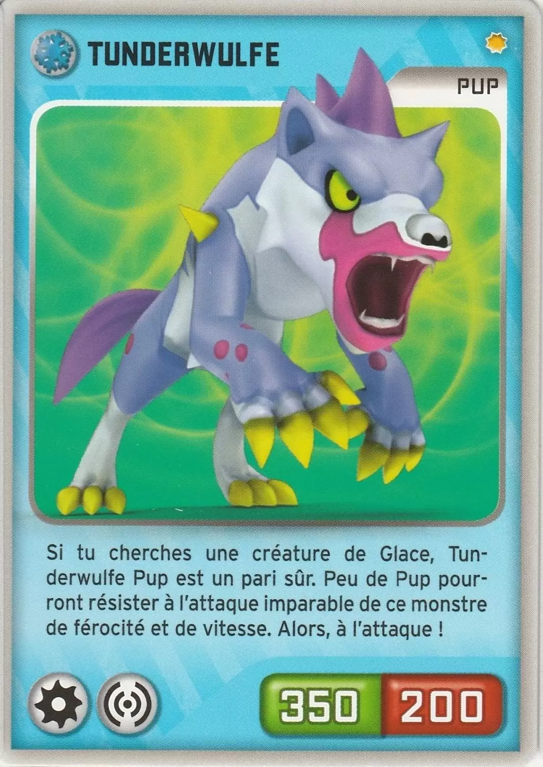 Invizimals - Défis Cachés - Tunderwulfe Pup