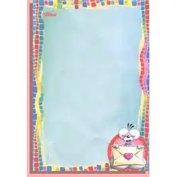 Feuille de papier à lettre Diddl n°203