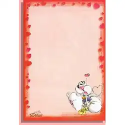 Feuille de papier à lettre Diddl n°89