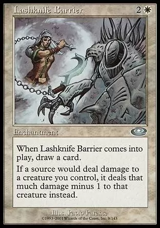 Planeshift - Barrière de fouets-lames