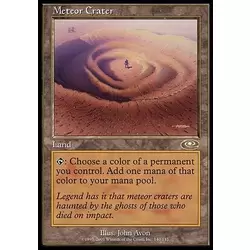 Cratère météoritique
